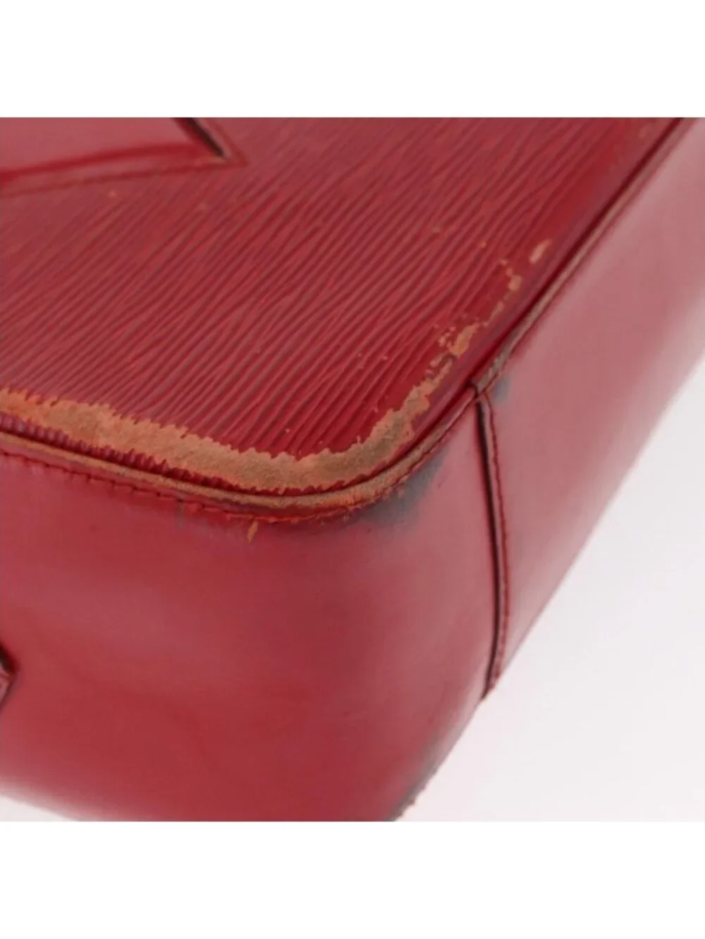 Authentic LOUIS VUITTON Epi Vortail Shoulder Bag Red M52437 LV - Picture 2 of 16